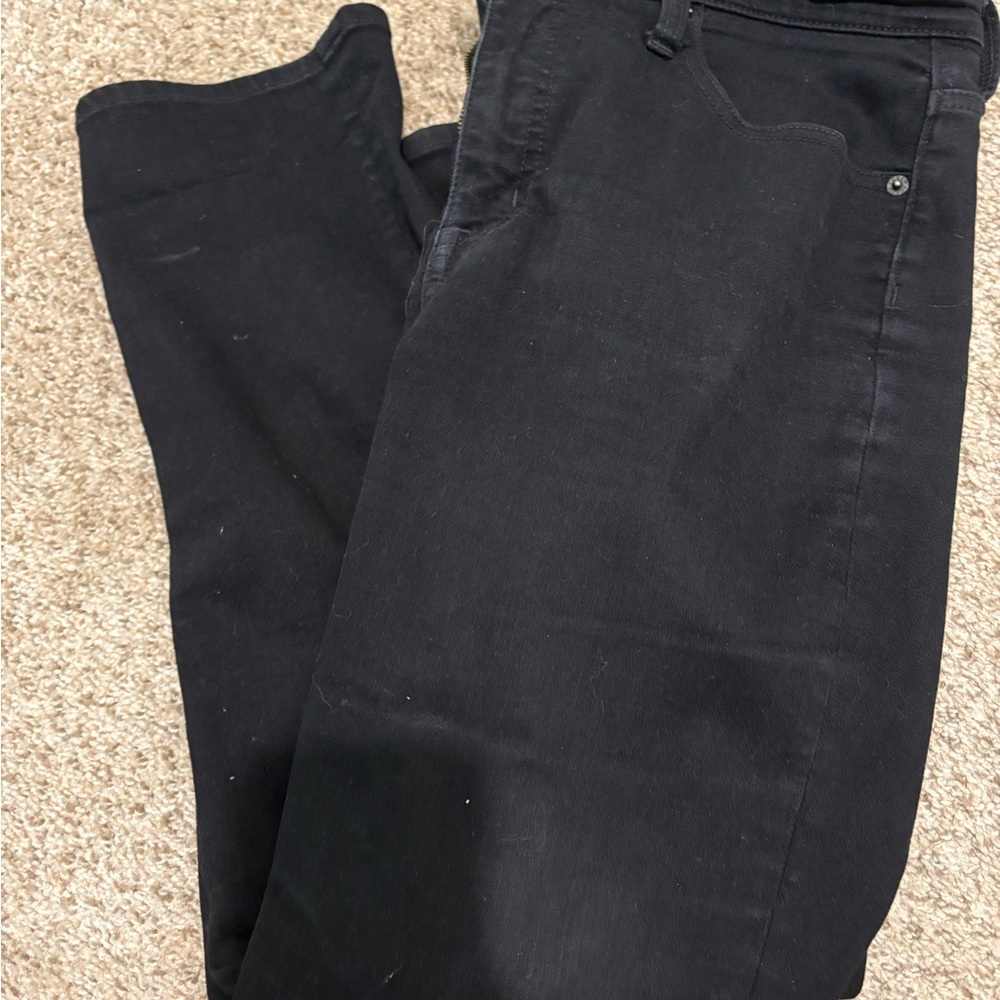J. Crew Essential Straight Womens Jeans - Black